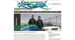 Desktop Screenshot of powellriver.coastvancouversecurity.com